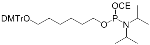 structure_CLP-1120 DMT-hexane-Diol phosphoramidite