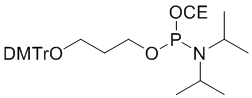 structure_CLP-9908 DMT-propane-Diol phosphoramidite
